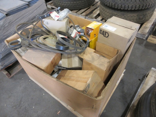 QUANTITY OF CATERPILLAR PARTS AND FILTERS,