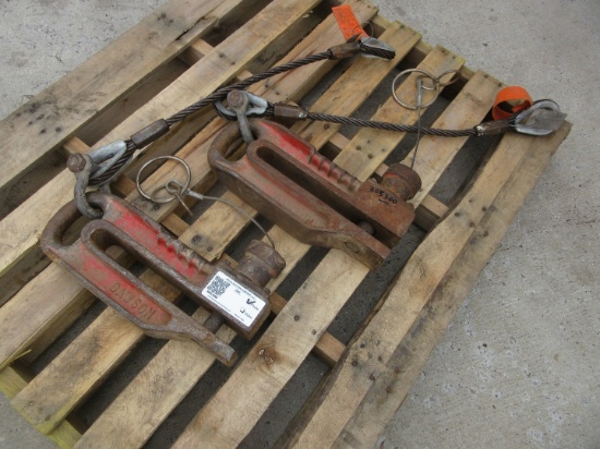 (2) DAWSON CERTIFIED SHEETING SLINGS