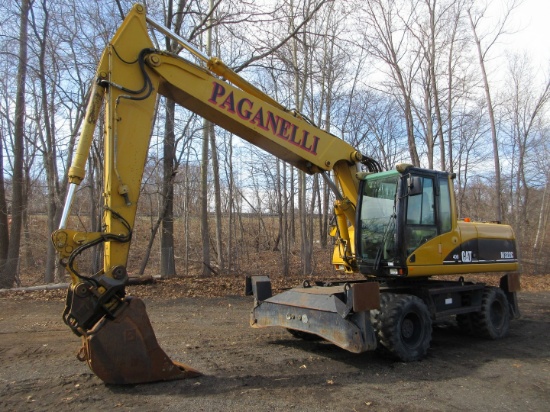 2003 CATERPILLAR M322C RUBBER TIRE EXCAVATOR