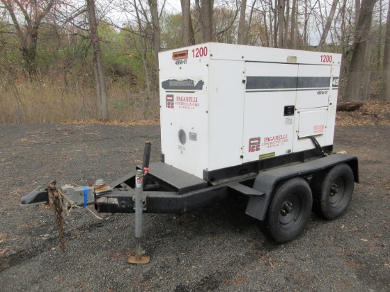 MQ WHISPERWATT DCA-45SSIU TOW BEHIND GENERATOR