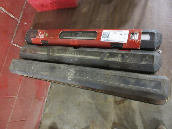 (3) HUSKY 1/2" DRIVE TORQUE WRENCHES