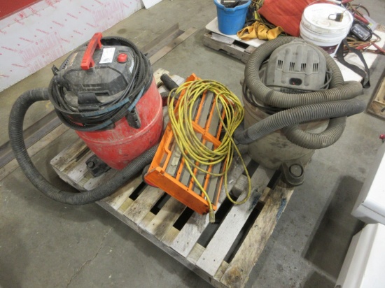 (2) VACUUM CLEANERS,