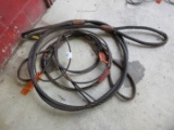 (3) CERTIFIED CABLE LIFTING SLINGS
