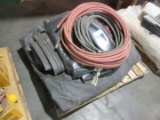 QUANTITY OF TRUCK BODY CANVASES,