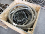 QUANTITY OF ASSORTED HYDRAULIC HOSES