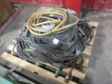 QUANTITY OF WELDING CABLES AND LEADS