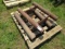 (2) 3' SCHEDULE 80 SPREADER BARS