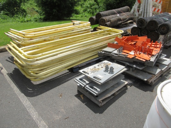 QUANTITY OF TEMPORARY GUARDRAILS