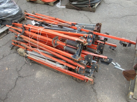 QUANTITY OF ASSORTED ROAD SIGN STANDS