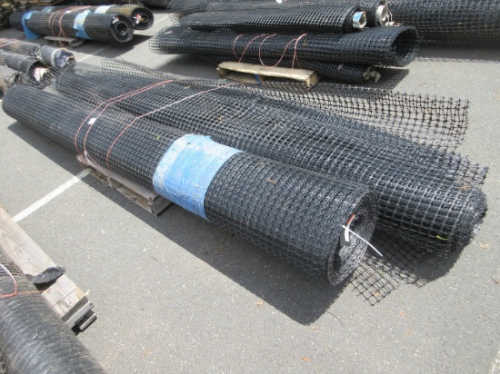 (3) 12.5' ROLLS OF GEOGRID MATERIAL