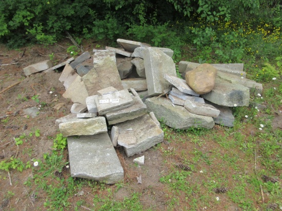 QUANTITY OF GRANITE CURBING,
