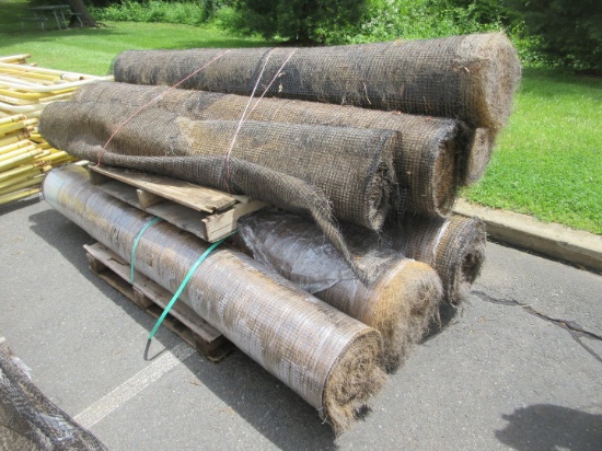 (7) ROLLS OF 8' TURF REINFORCEMENT MATTING
