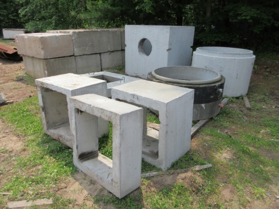 QUANTITY OF (7) CONCRETE STRUCTURES