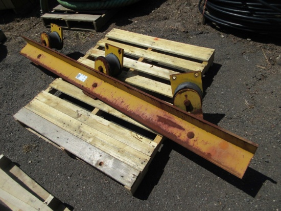 84" SOIL COMPACTOR DRUM SCRAPER