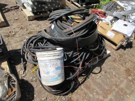 QUANTITY OF ASSORTED PIPE GASKETS
