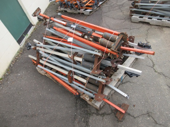 QUANTITY OF ASSORTED ROAD SIGN STANDS