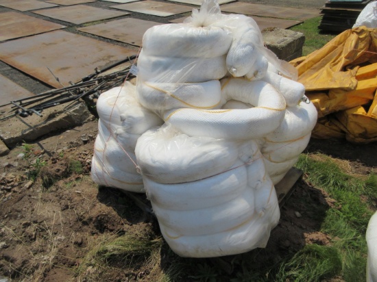 QUANTITY OF 8" X 10' OIL ABSORBENT BOOMS