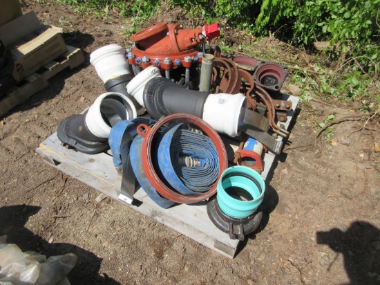 QUANTITY OF ASSORTED PIPE FITTINGS