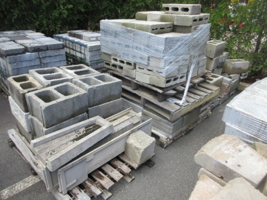 (3) PALLETS OF ASSORTED BLOCKS