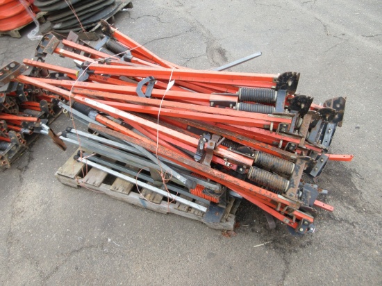 QUANTITY OF ASSORTED ROAD SIGN STANDS