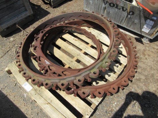 (3) IRON PIPE FITTINGS