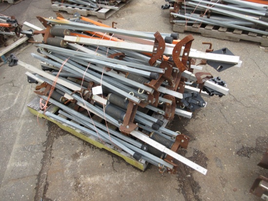 QUANTITY OF ASSORTED ROAD SIGN STANDS