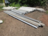 QUANTITY OF ASSORTED ELECTRICAL CONDUIT AND PVC PIPE