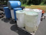 (10) PLASTIC BARRELS