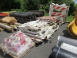 QUANTITY OF PLASTIC ROAD BARRICADES