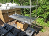 STAINLESS STEEL ROLLING CART,