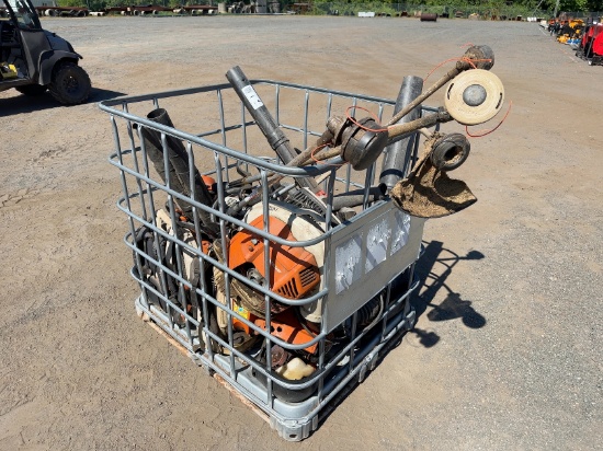 QUANTITY OF ASSORTED 2 CYCLE EQUIPMENT