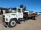 1995 MACK CS250P S/A FLATBED CRANE TRUCK