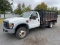 2008 FORD F550XLT S/A FLATBED TRUCK