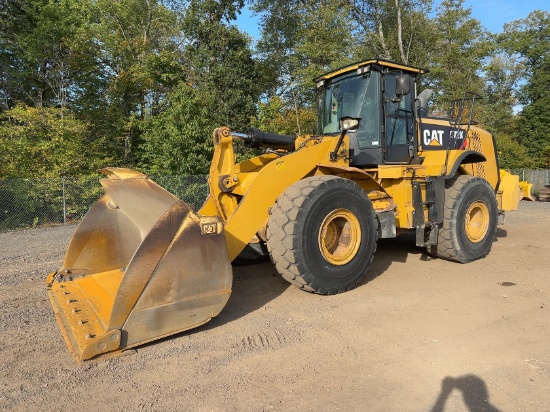 2012 CATERPILLAR 972K RUBBER TIRE WHEEL LOADER