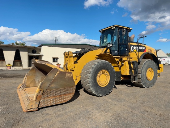 2016 CATERPILLAR 980M RUBBER TIRE WHEEL LOADER