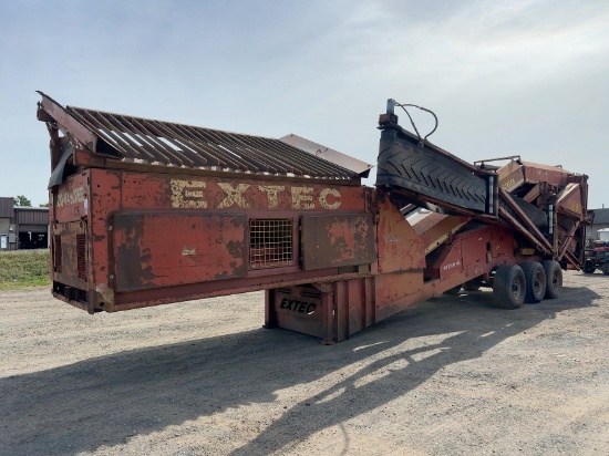 2001 EXTEC TURBO TRAC 3 PRODUCT SCREENING PLANT