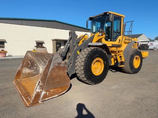 2008 VOLVO L110F RUBBER TIRE WHEEL LOADER