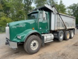 2018 KENWORTH T800 TRI/A DUMP TRUCK