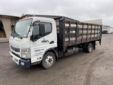 2014 MITSUBISHI FUSO FE160 S/A FLATBED TRUCK