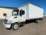 2009 HINO 185 S/A BOX TRUCK