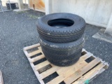 (4) 205/75R15 TRAILER TIRES