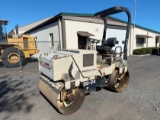 1999 INGERSOLL RAND DD-24 DOUBLE DRUM VIBRATORY ROLLER