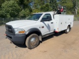 2012 DODGE RAM 5500 S/A SERVICE TRUCK