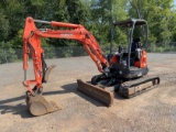 2011 KUBOTA U35 MINI EXCAVATOR