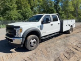 2019 FORD F550XL S/A UTILITY TRUCK