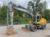 2002 VOLVO EW170 RUBBER TIRE EXCAVATOR