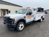 2008 FORD F550XL S/A SERVICE TRUCK
