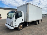 2012 ISUZU NPRHD S/A BOX TRUCK