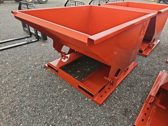 1.5 YARD SELF DUMPING TRASH HOPPER