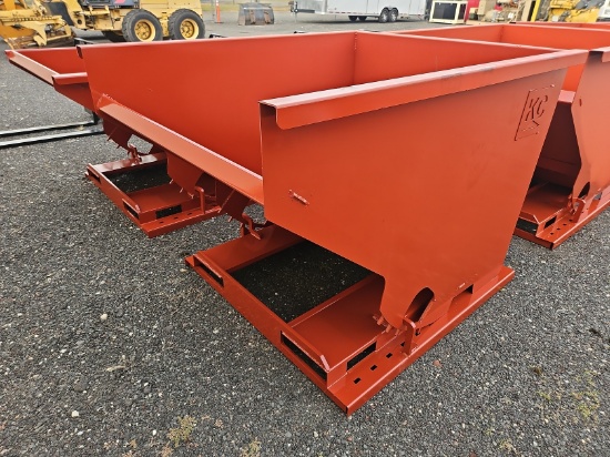 2 YARD SELF DUMPING TRASH HOPPER